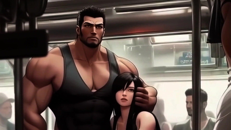 Spicy Toons: Tifa Always Meets the Most Interesting People on the Midgar...