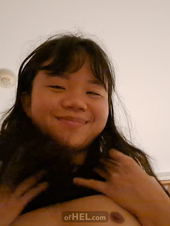 Girls of Hel: Interracial Authentic Couple - Asian Girlfriend Pleasures Her White Boyfriend - Vertical...