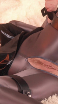 Spandex bondage sexy MILF
