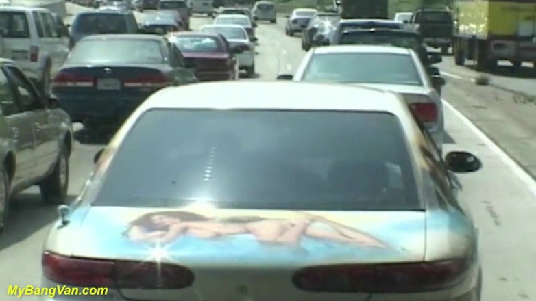 My Bang Van: Remaja semok dijemput untuk gangbang bang-van pertamanya