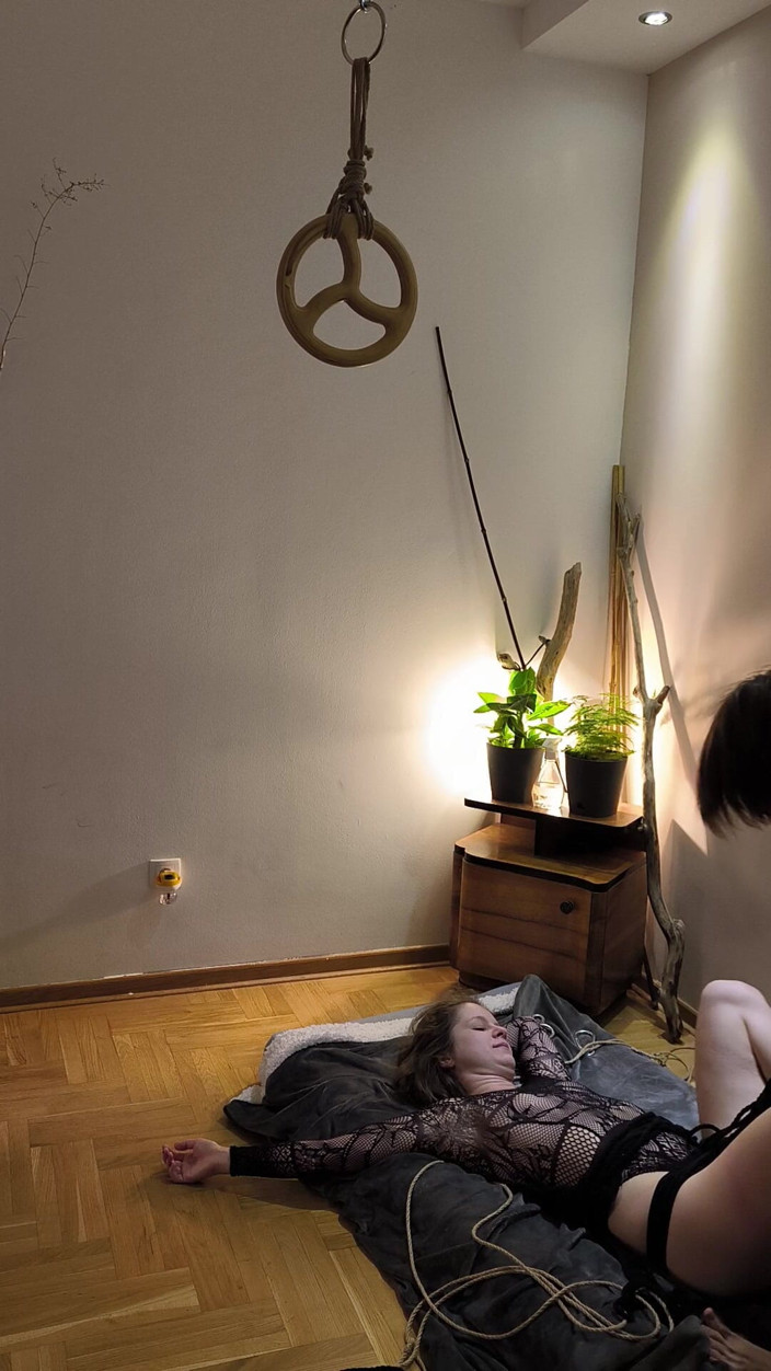 FenekManul: Light Shibari Show