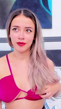 Blonde Latian Always Wants to Be Fucked Roughly in Her Room