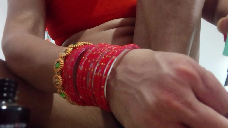 Nikita sharma: Kuku celana transgender seksi yang indah