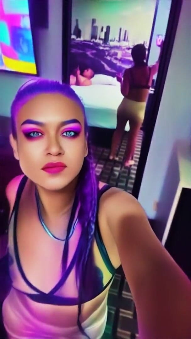 ToXxXiicBarbiie: Seksi götlü latin cuma sikiş festivalinde sigara molası veriyor