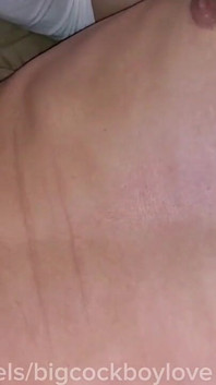 Self-sucking on My Big Cock and Stepdaddy's Thick Cock! Cum in My Mouth, Sweet and Delicious!