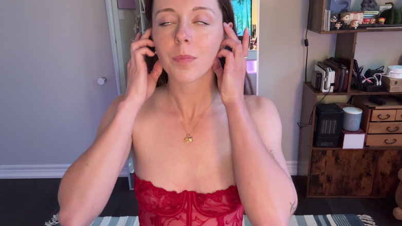 Nadia Foxx: Rakaman dekat merayu awak untuk pancutan muka