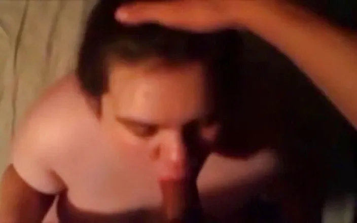Fat House Wife: Cute wife takes a massive cum surprise facial