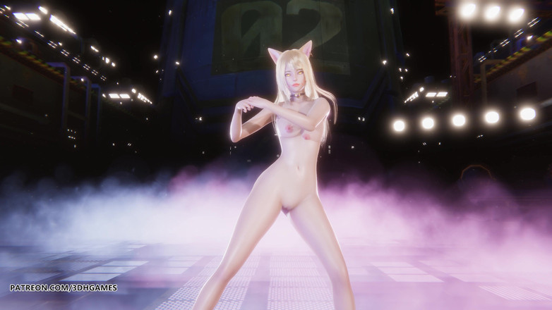 3D-Hentai Games: [mmd] Meovv - Meow ahri 性感的kpop脱衣舞英雄联盟成人动漫