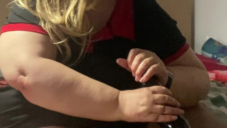 Daddykane: Britische blonde MILF wird wild mit riesigem bbc. Freches spiel