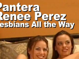 Edge Interactive Publishing: Pantera &amp;Renee Perez lesbiska strippar vibrera äta ut