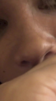 Asian Brunette Hottie Is Filmed POV Giving a Handjob and a Blowjob Until Cumshot