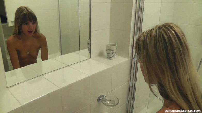 Puffy Network: Skinny Russian Gina Gerson gets deepthroat and facial treatment