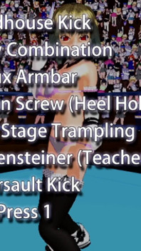 Ultimate Fighting Girl Type a All Skill (fanklub)