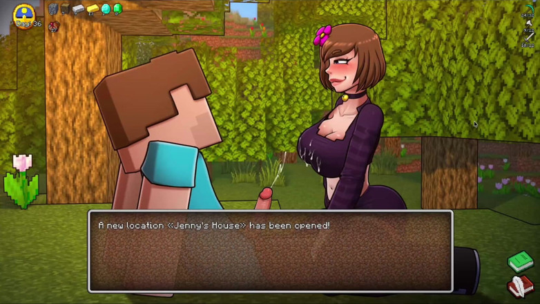 Alita: Hornycraft Minecraft parody - Steve si fa segare salivosamente da jenny...