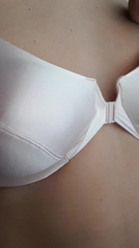 Dd Cup Satin Bra and Precum