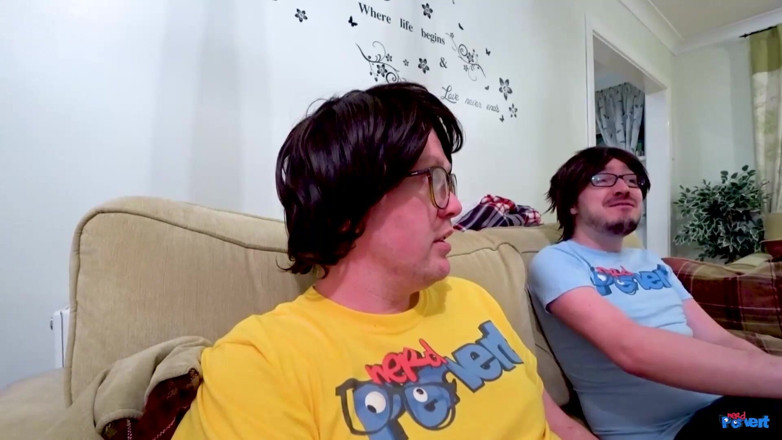 Nerd Pervert: The Bukkake Party Rue Bourbon - Pixie Peach - Queenie B - Demi...