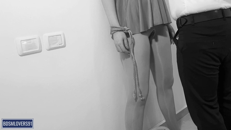 Bdsmlovers91: Pee in a Bucket Made Me Cry