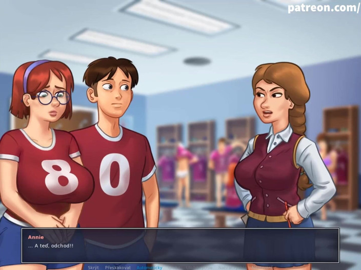 Cartoon Universal: Saga estivale, partie 110 - étudiants nus à la fac (sous-titres tchèques)