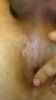 90´s Porn Style Video - Showing Hole and Jerking Huge Cock