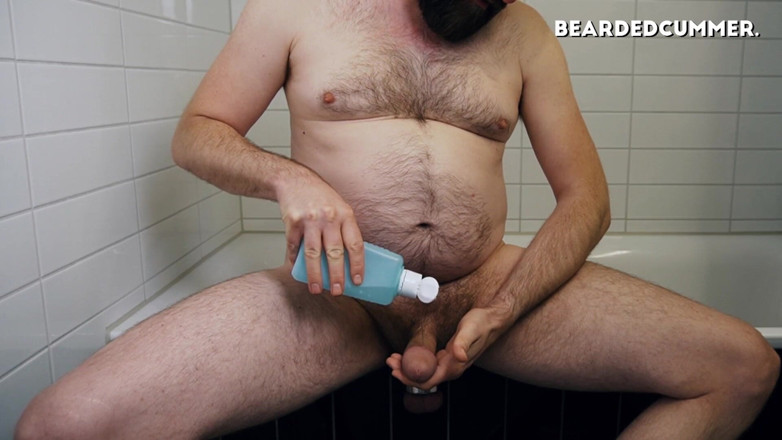 Beardedcummer: Pelumas ekstrem dan ballstretcher 750g