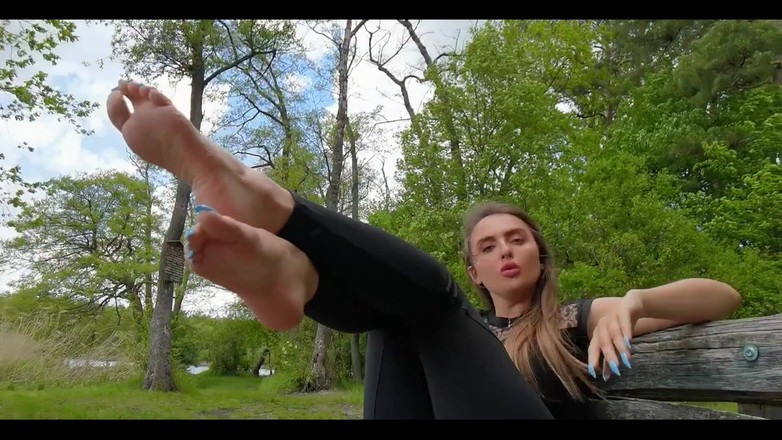 Goddess Lena: Stopy JOI odliczanie (niemiecki)