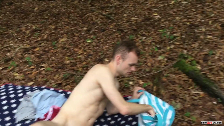 Euro boy xxx: Taking Toys to the Woods