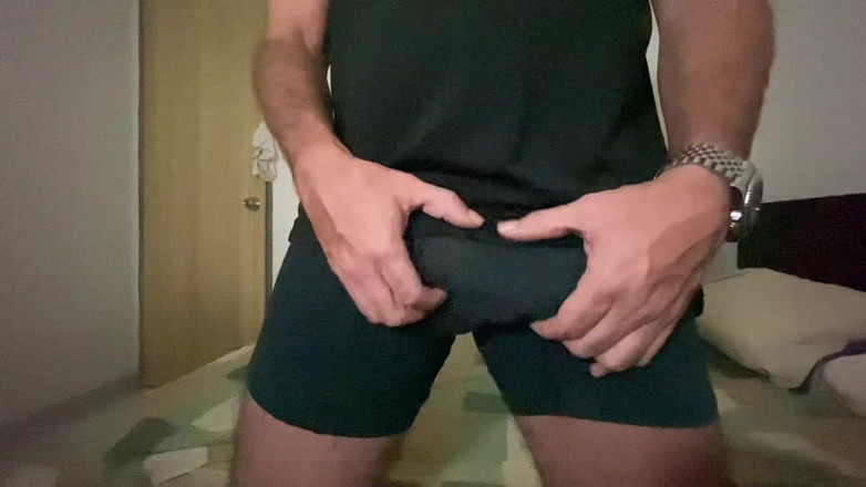 Latin mature king: Masturbatie Volwassen Man Met Grote Lul Deel 1