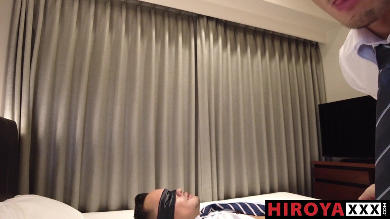HiroyaXXX: Horny Asian Hiroya Barebacks Shinta Asshole
