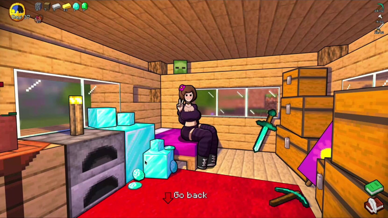 Alita: Hornycraft Minecraft Parodie - Steve dostane nedbalé honění od Jenny pro...