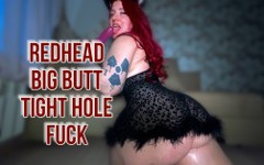 Swag Russian Panda: Redhead big butt tight hole fuck
