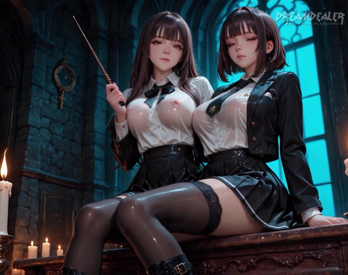 DreamDealer: Aurelia Ravenshade kéo tôi vào hành lang sau giờ giới...