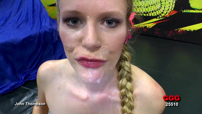 Gang Bang Germany: Ggg John Thompson - Claudia Sperma Model Wilde Gangbang-orgie