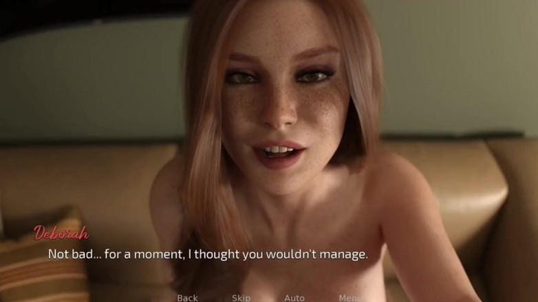 Hot sex game: Velký penis GF kundička