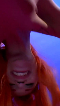 Hot Teen Girl Blows Big Cock