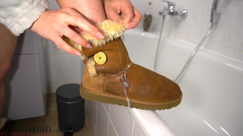 Projectsexdiary: Papa gebruikt zijn meisje en haar ugg-laarzen