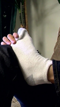 Socks on Some Cummy Feet