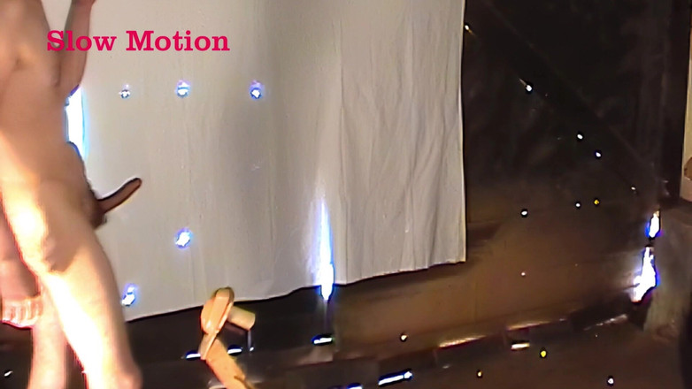 Mark Hannes: Fleshlight Pussy Stand Masturbation + Anziehen