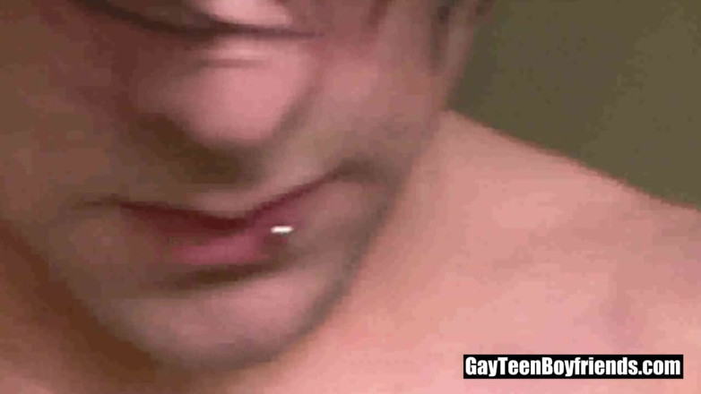 Gay Teen Boyfriends: Hot twink boy showers before jerking off and cumming