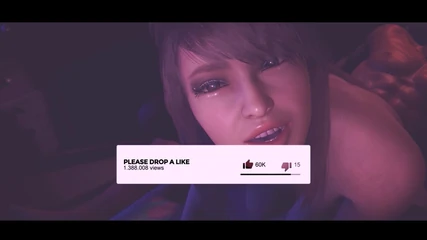 젖탱이 댄스 - 3D 애니메이션 - 쾌락을 위해 비트에 맞춰 춤을 추는 3명의 섹시한 금발 댄스 - Vam