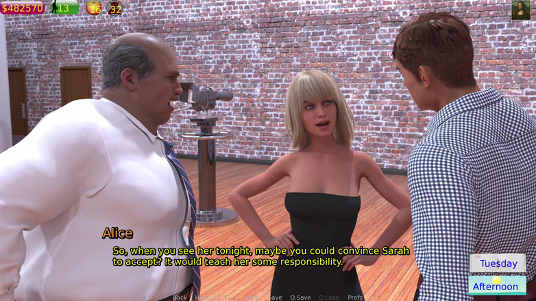 Wickedgammes studio: Моя ненасытная жена Алиса Часть 16