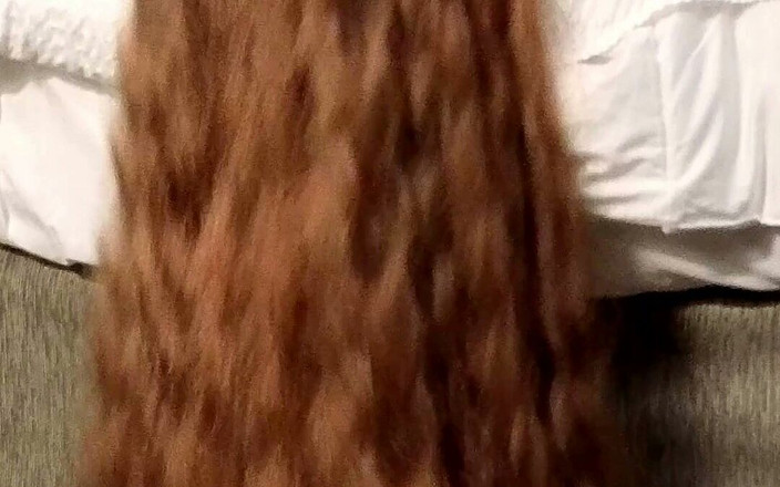 Red Queen: Getting Fucked with My Long Red Hair Draped to the...