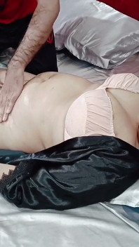 Happy Ending Fuck and Oil Massage of Amature Big Tits Chubby