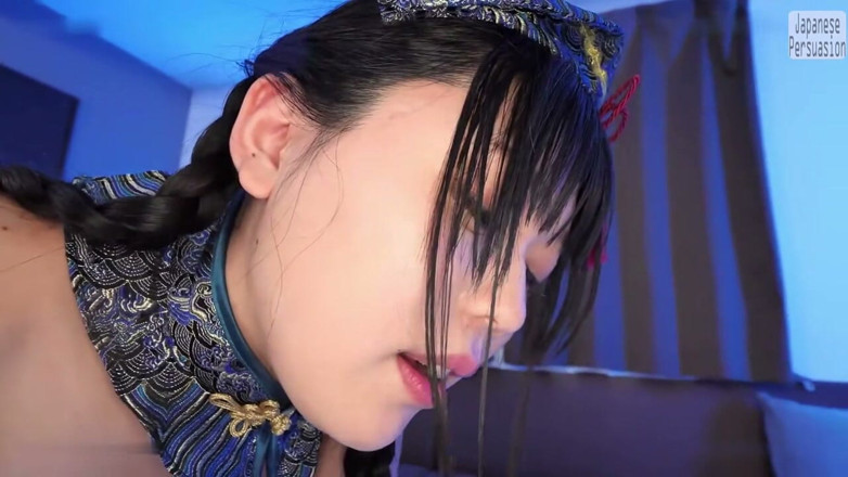 Asian happy ending: Oiled and Milky Busty Cosplayer - Wild Orgasms and Rough Sex