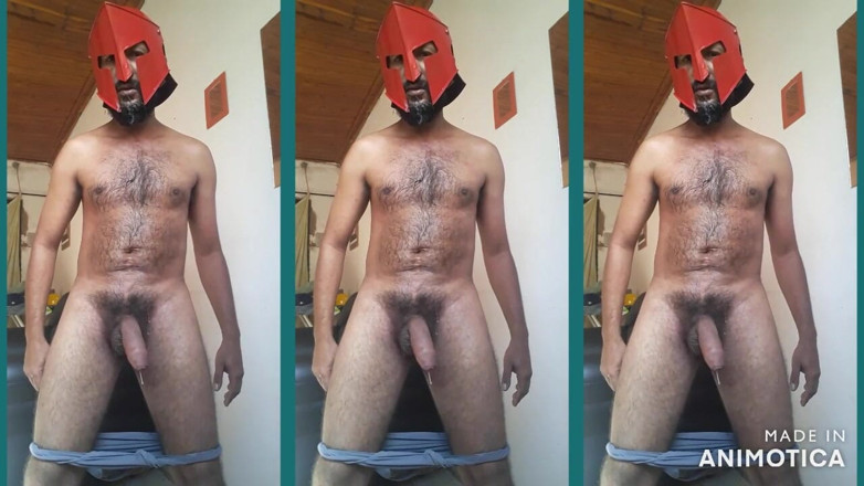 Stink HairyMale: Spartaco bermain ludah