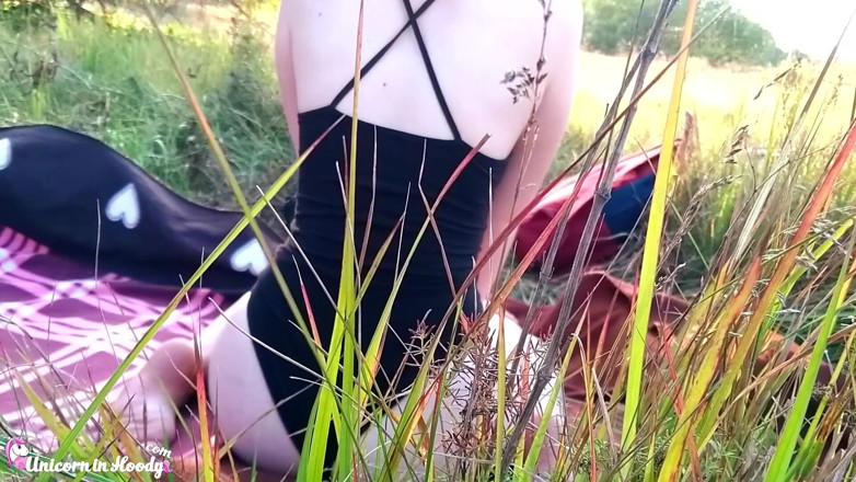 Unicorn In Hoodie: Sexy girl deepthroat, hard sex and facesitting stranger in the...