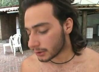 Hot Latinos dudes not gay but curious: Sexy straight Latino fucking for the first time 8