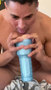 I Probe a Sex Toy for the First Time Whiteout Lube