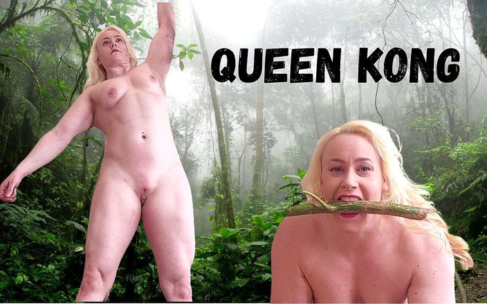 Michellexm: Queen Kong muskelflicka poledance