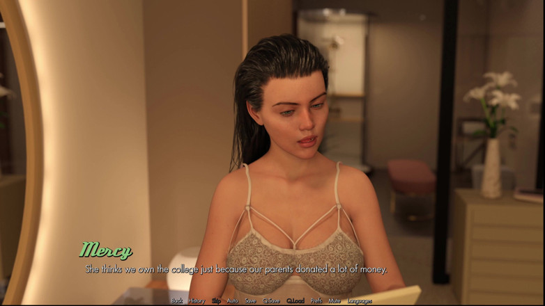 Wickedgammes studio: A Very Horny Teacher with Even Hornier Female Students (part 10)