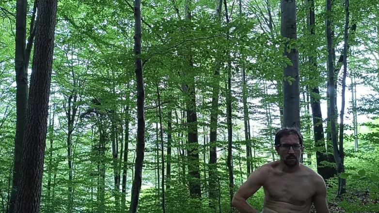 kickerscooter: Back at the Scene Rough Forest Fap with Massive